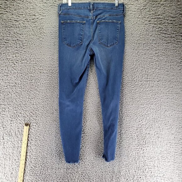 Gap Jeans Womens Size 29 Blue Soft True Rise Skinny Stretch Denim - Picture 10 of 11